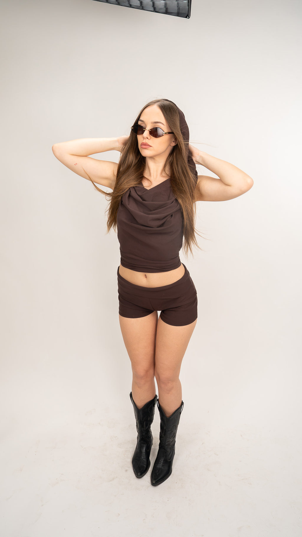 Hooded Lounge Top