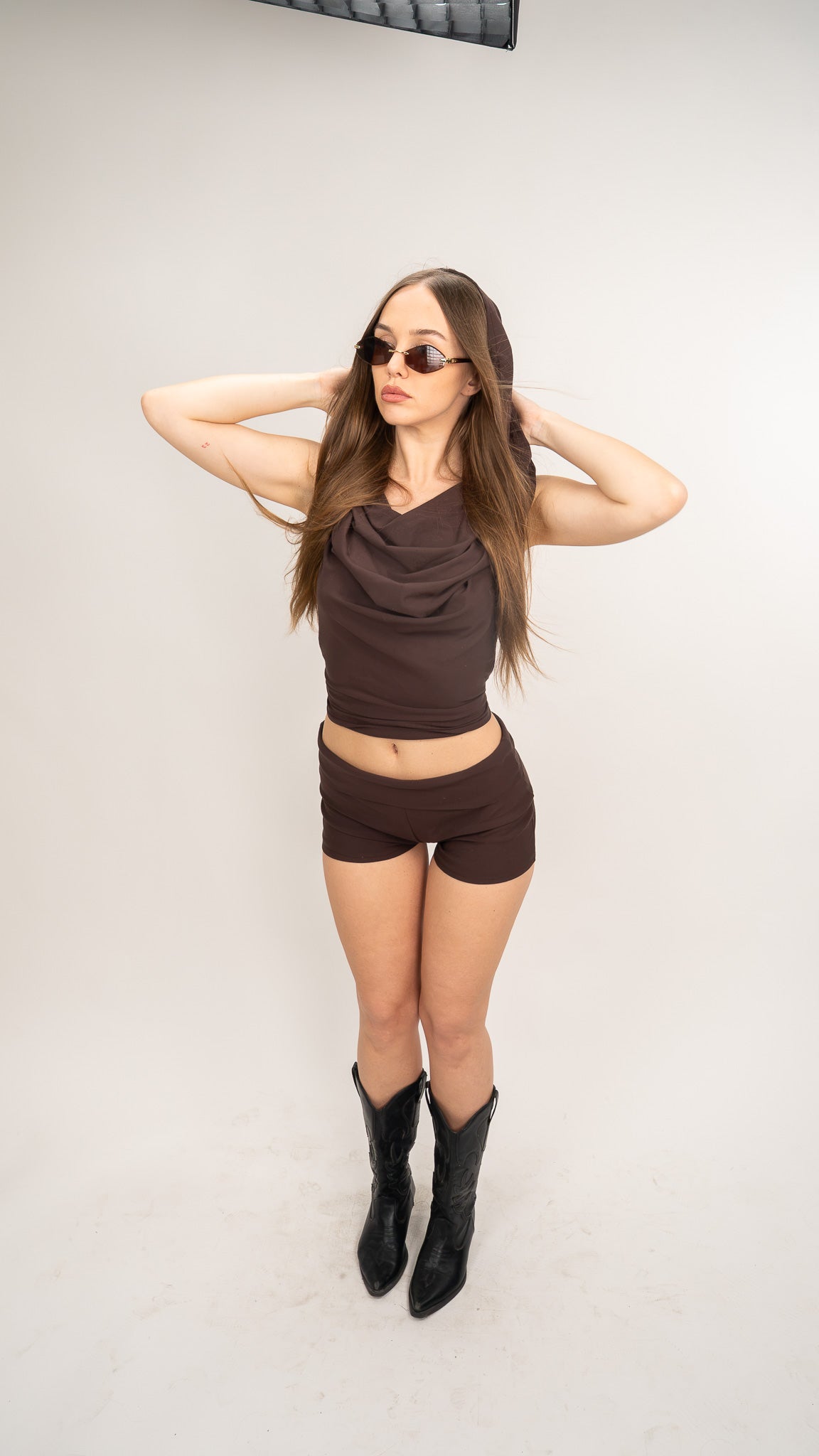 Hooded Lounge Top