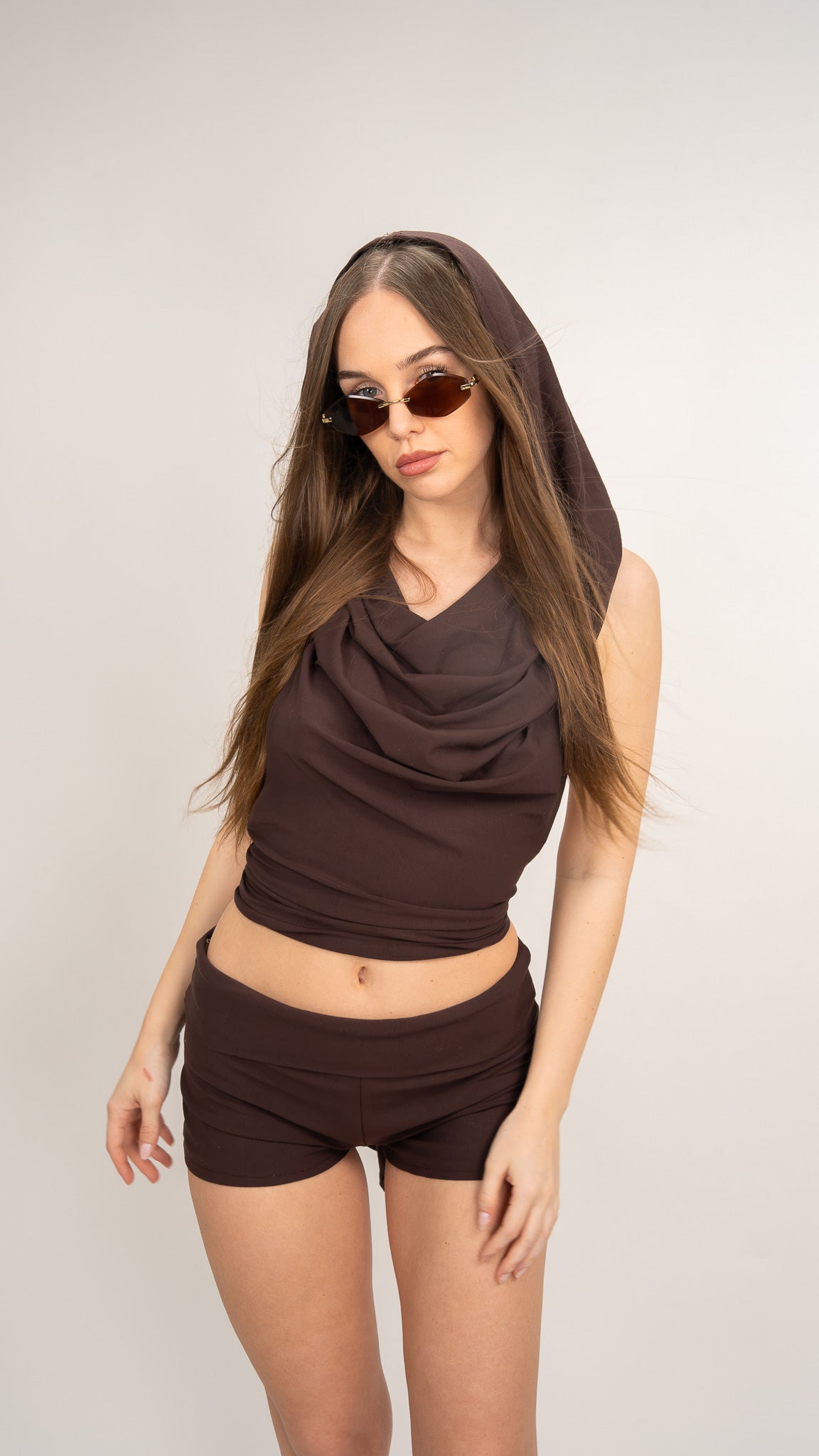 Hooded Lounge Top