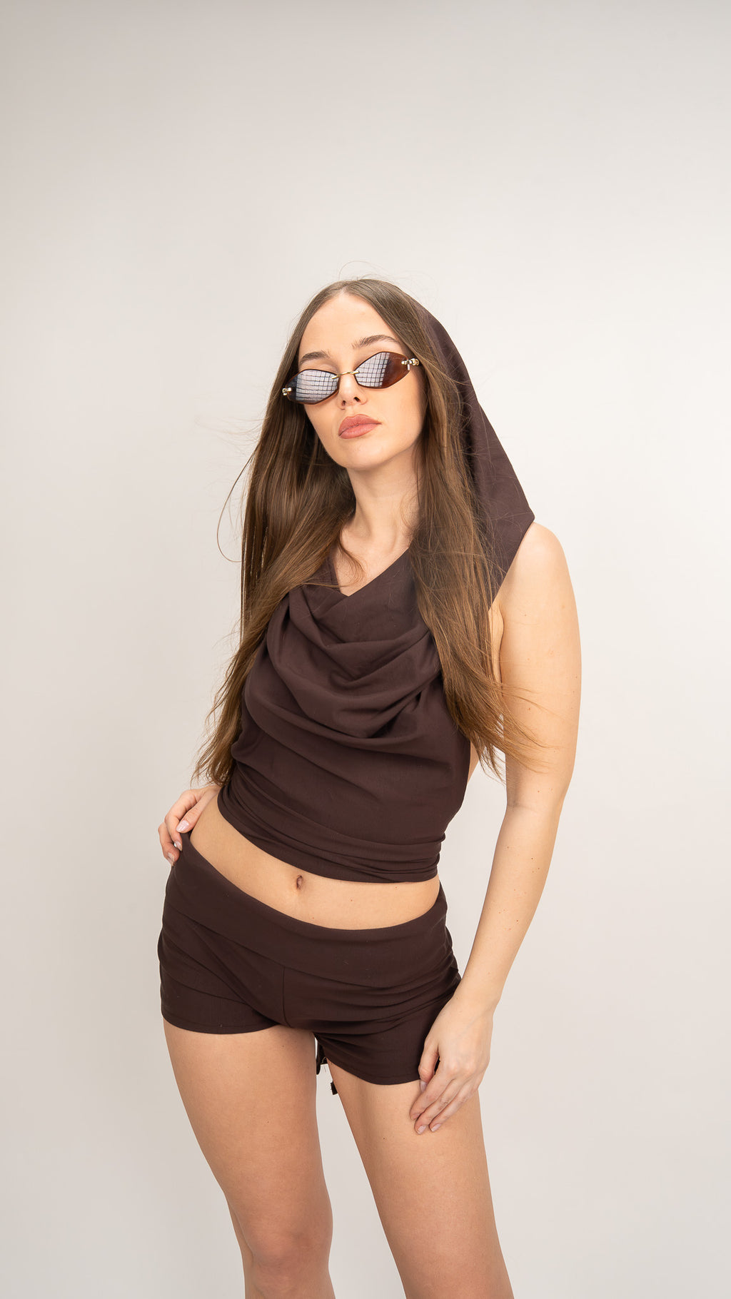 Hooded Lounge Top