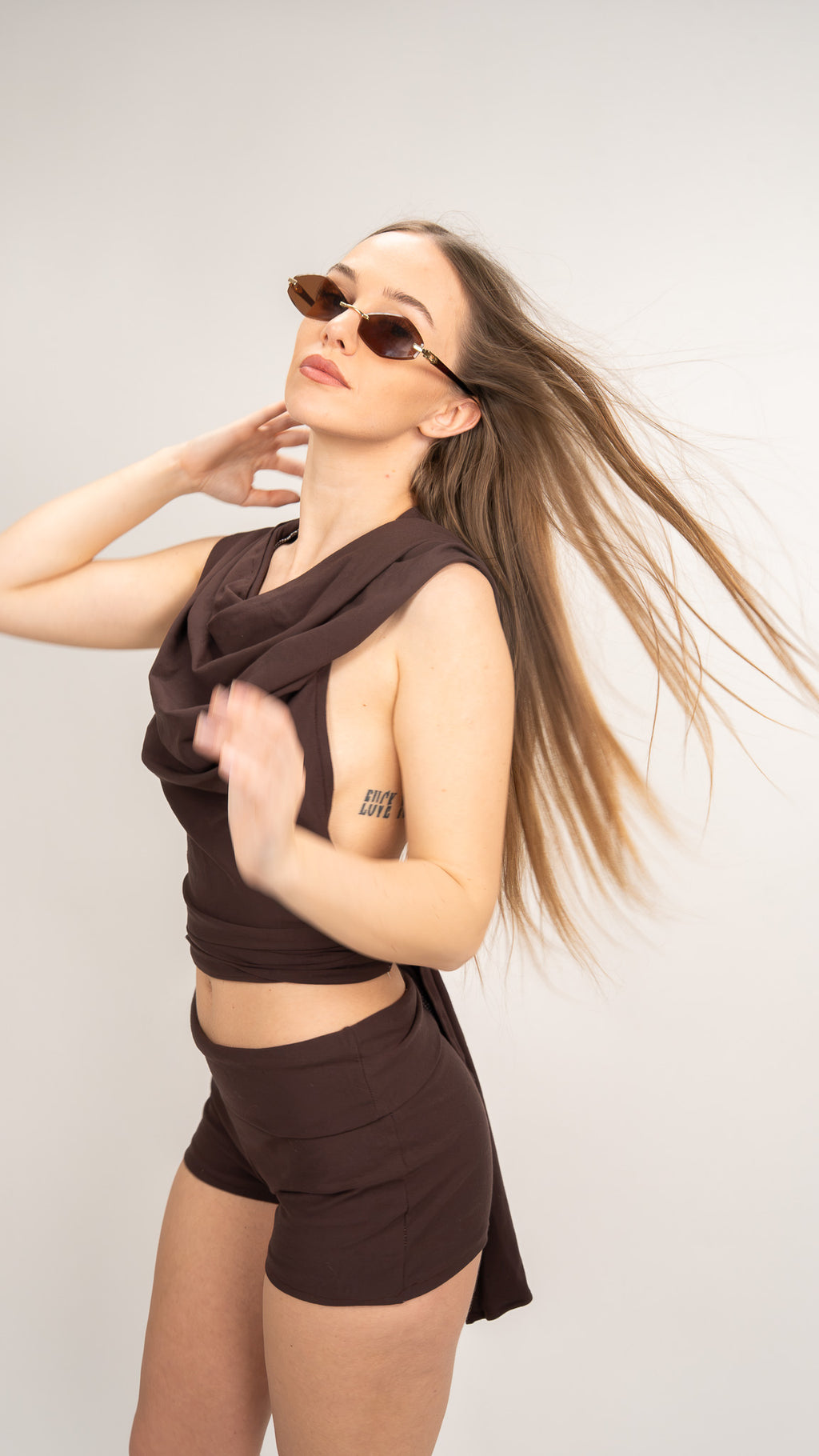 Hooded Lounge Top