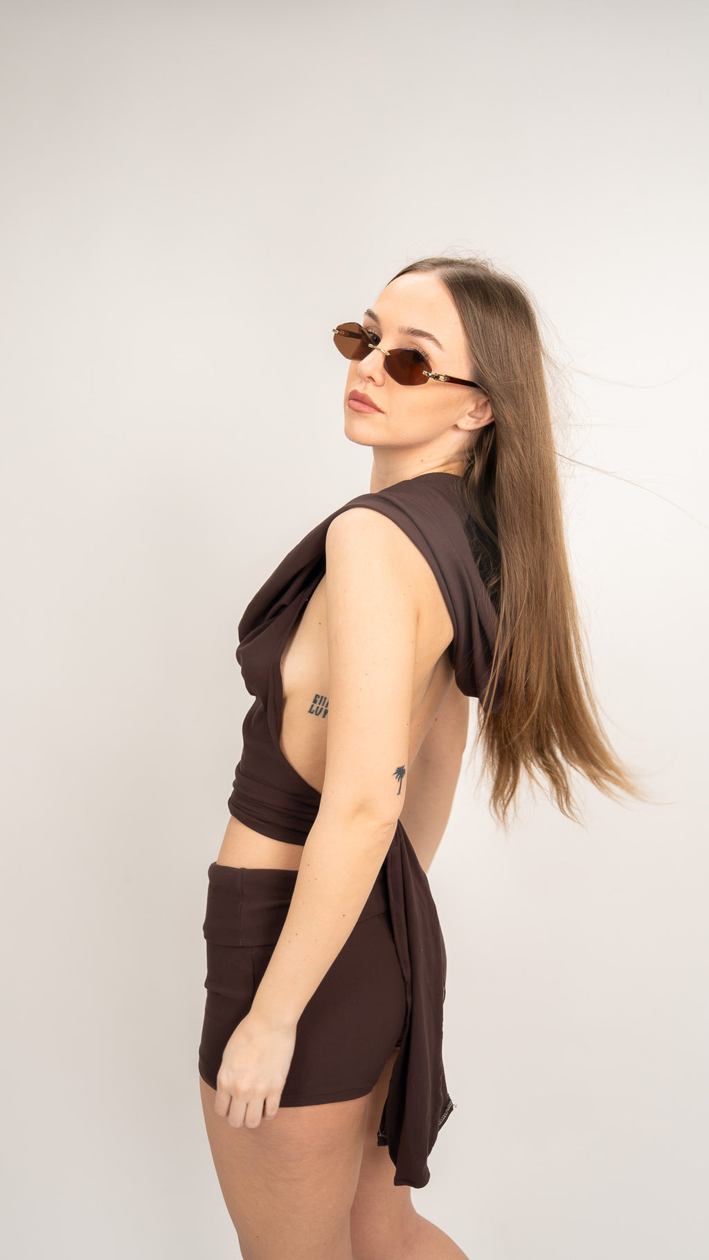 Hooded Lounge Top