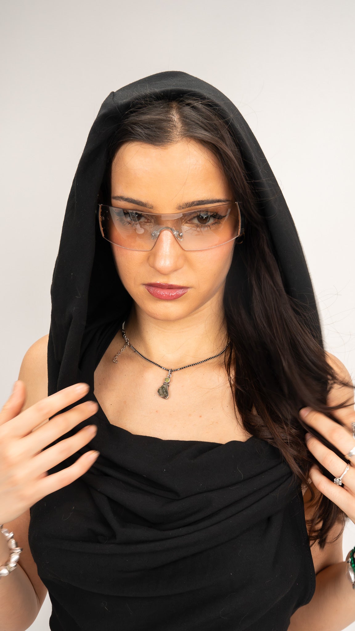 Hooded Lounge Top