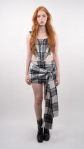 Freya Checkered Skirt