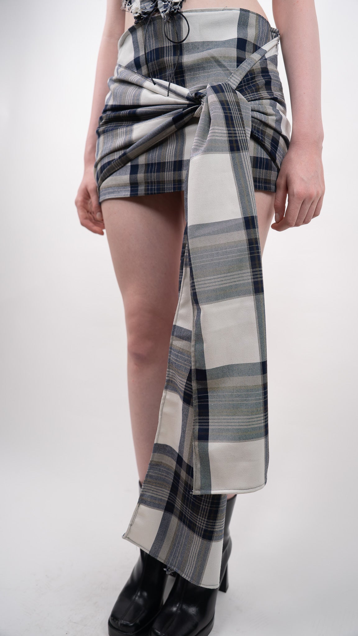 Freya Checkered Skirt